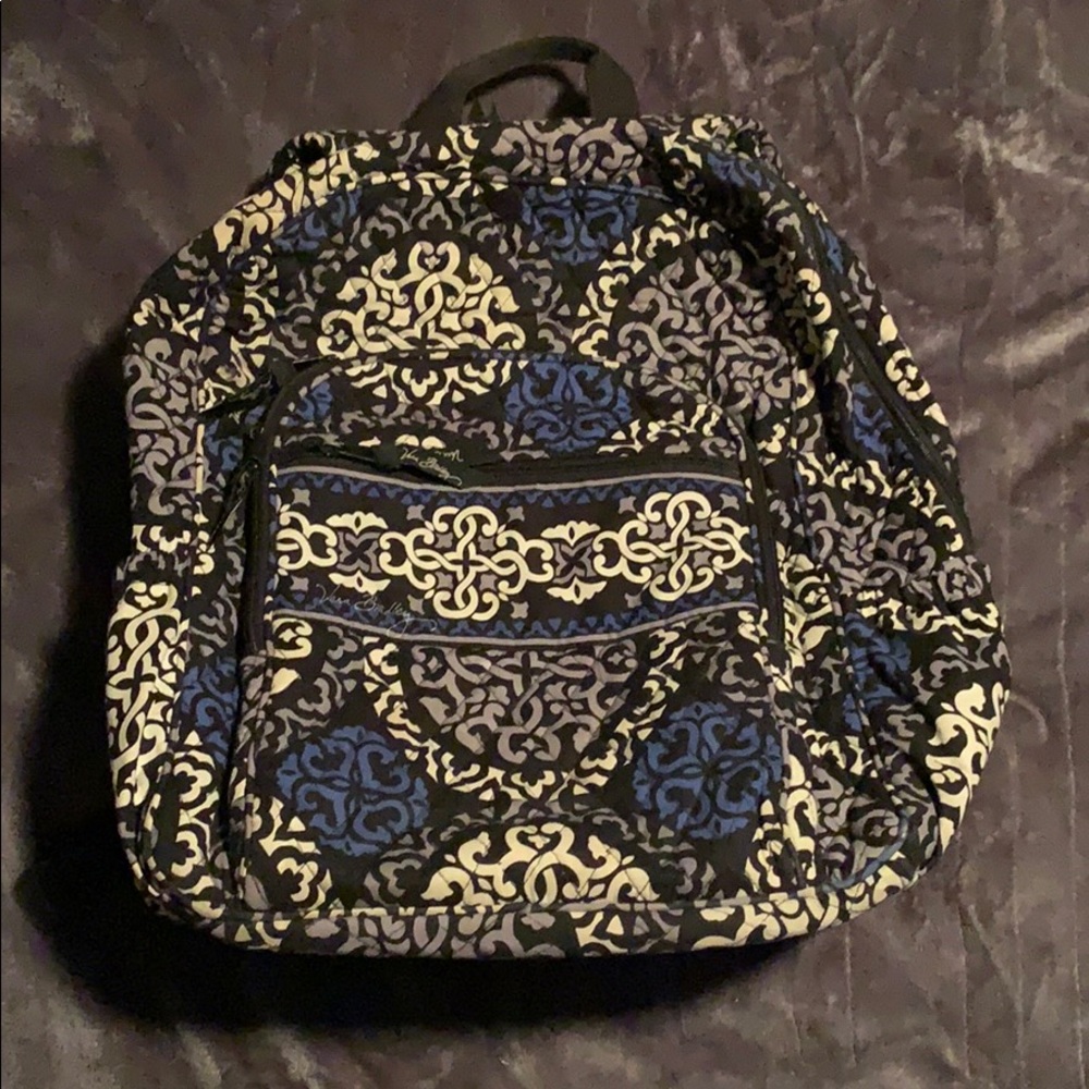 Vera Bradley Campus Backpack Canterberry Cobalt